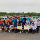 高校テニス部 インターハイ予選で優勝しました
